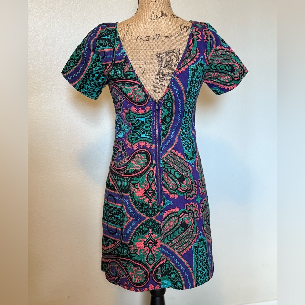 Plenty by Tracy Reese Multicolor Paisley Print Dress - Picture 2 of 4